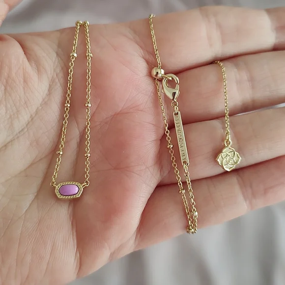 Kendra Scott Mini Elisa Necklace - Picture 1 of 4